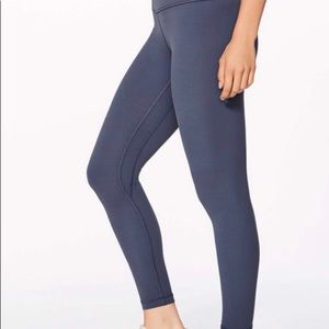 lululemon align pant II 25” - shadow blue